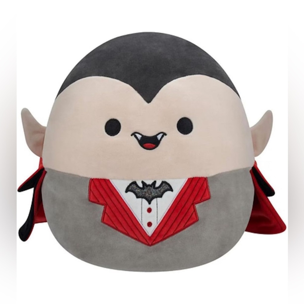 Vlad Vampire Squishmallow 8” Squishmallows Plush Tuxedo Bat Bowtie Gothic NWT